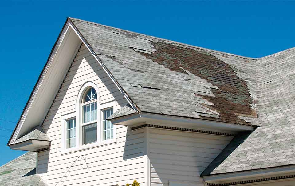 Roof leak